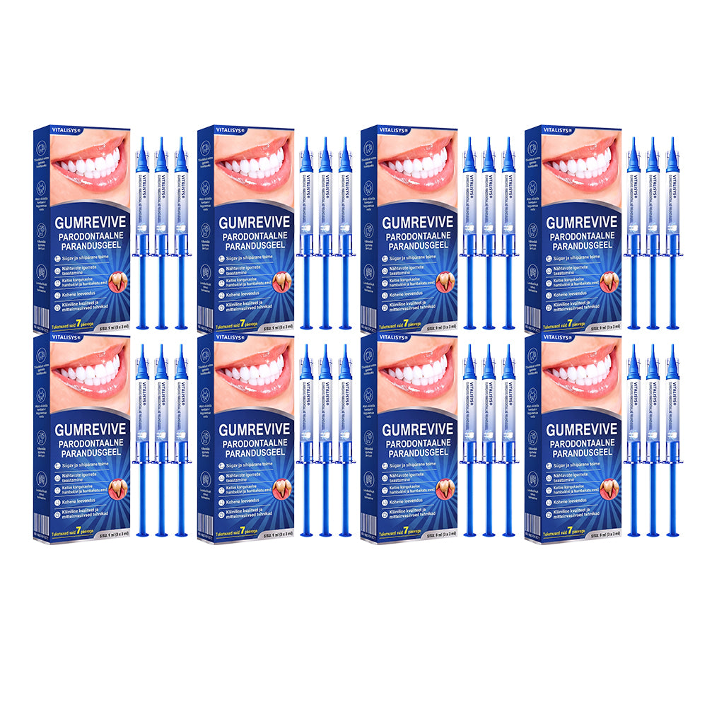 Hambaarstide soovitatud 👨⚕️🦷🛡️ Vitalisys® GumRevive – taastav igemegeel 🌥️💙