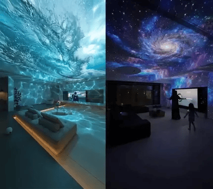 30%off🎁 PKNEW® 🎁 360° Galaxy & Ocean Wave Ambient Projector🎁