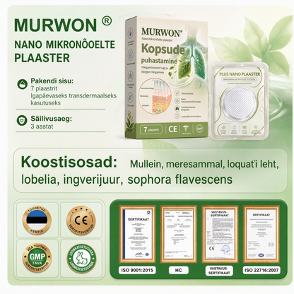 Volitatud juhtiv kauplus🥇 | 🍇 𝒎𝑼𝑹𝑾𝑶𝑵® 𝑵𝑨𝑵𝑶 𝑴𝑰𝑲𝑹𝑶𝑰𝑶𝑳𝑼𝑺 (mõjub otse kroonilistele haigustele, nagu obstruktiivne kopsuhaigus, astma, krooniline bronhiit, hingamisteede infektsioonid, kopsuvähk, sinusiit jne)❤️