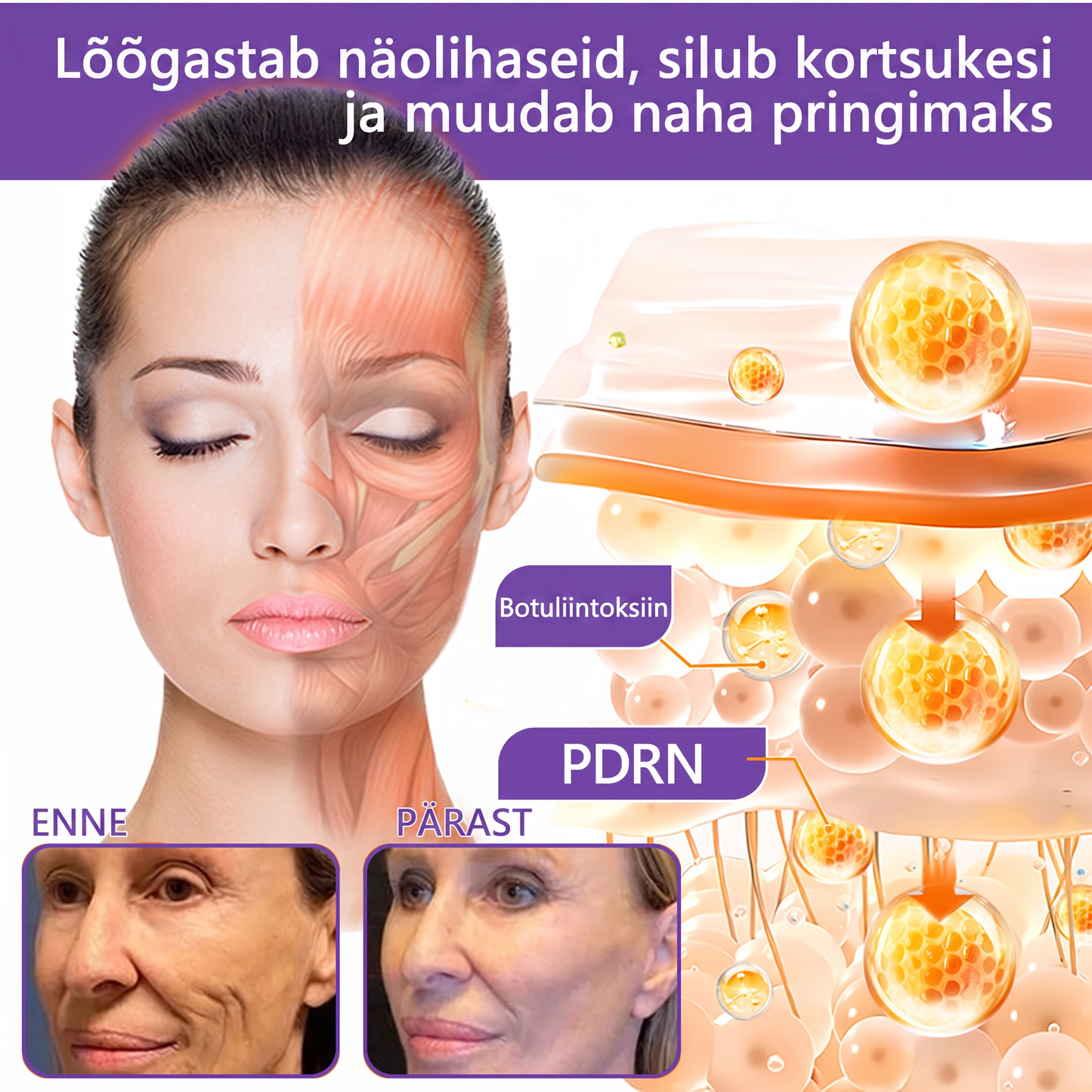🇪🇪 Dermatoloogide lemmik🥦 | 🌥️Vitalisys® PDRN multi-peptiid kehamassaažikreem – Vananemisvastane, niisutav, pinguldav, taastav, siluv, akne ja plekkide eemaldamiseks, soolatüügaste ja sünnimärkide eemaldamiseks, psoriaasi leevendamiseks.❤️