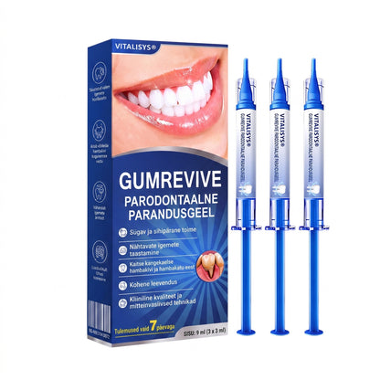 Hambaarstide soovitatud 👨‍⚕️🦷🛡️ Vitalisys® GumRevive – taastav igemegeel 🌥️💙