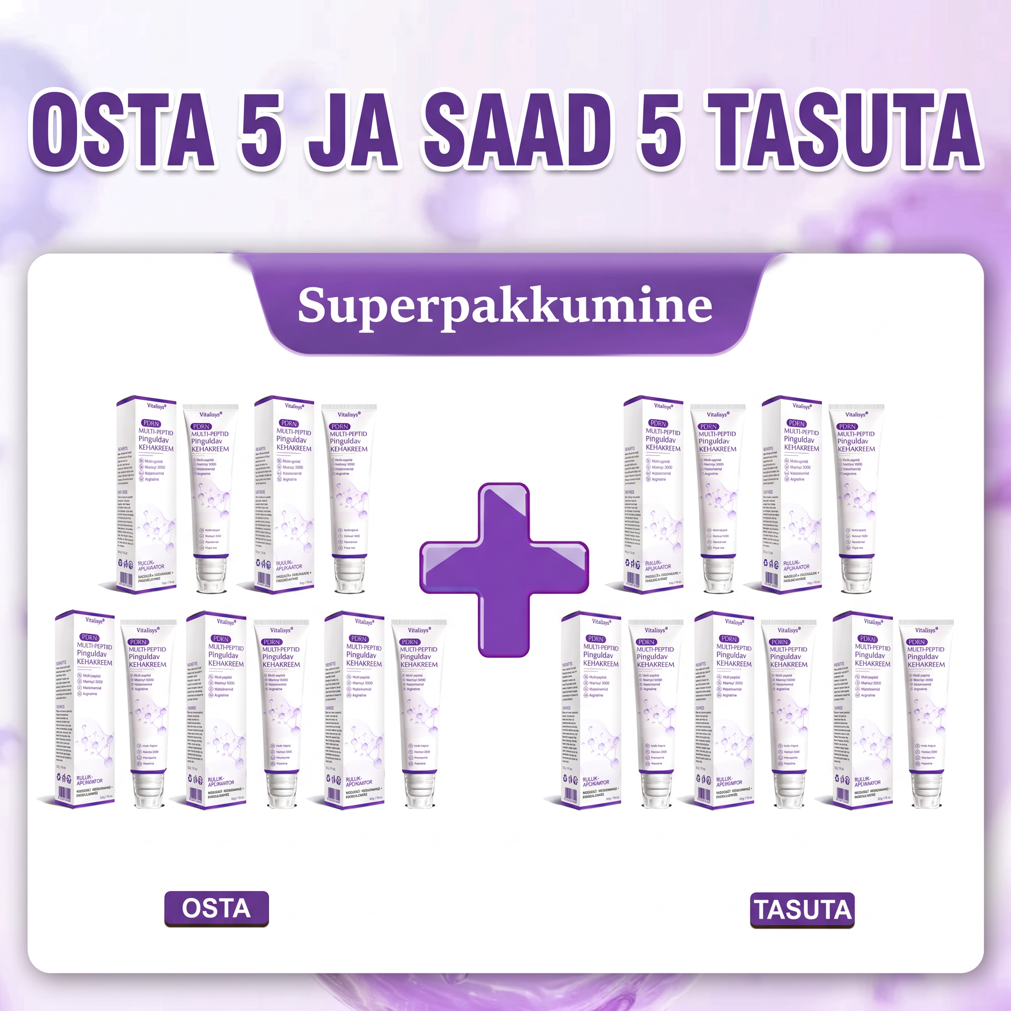 10 karpi — Osta 5 saad 5 tasuta