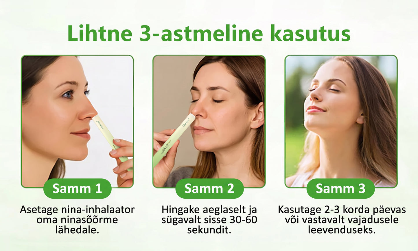 Tipptasemel eesti toode koduse kohaletoimetamisega 🥇 Murwon® taimne aurinhalaator kopsude puhastamiseks 🍍 Tõhus abi köha, kurgupõletiku, hingamisraskuste, lima, nohu, bronhiidi ja allergiate korral ❤️