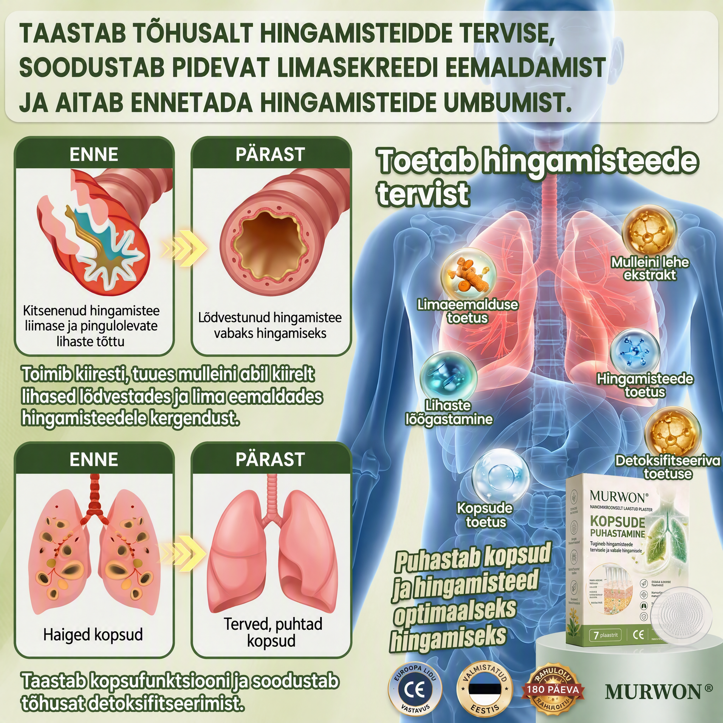 Volitatud juhtiv kauplus🥇 | 🍇 𝒎𝑼𝑹𝑾𝑶𝑵® 𝑵𝑨𝑵𝑶 𝑴𝑰𝑲𝑹𝑶𝑰𝑶𝑳𝑼𝑺 (mõjub otse kroonilistele haigustele, nagu obstruktiivne kopsuhaigus, astma, krooniline bronhiit, hingamisteede infektsioonid, kopsuvähk, sinusiit jne)❤️