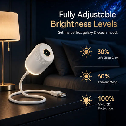30%off🎁 PKNEW® 🎁 360° Galaxy & Ocean Wave Ambient Projector🎁